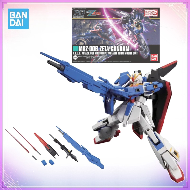 Model Kit Zeta Gundam - Tersedia Bandai Kit Model Figur Asli
