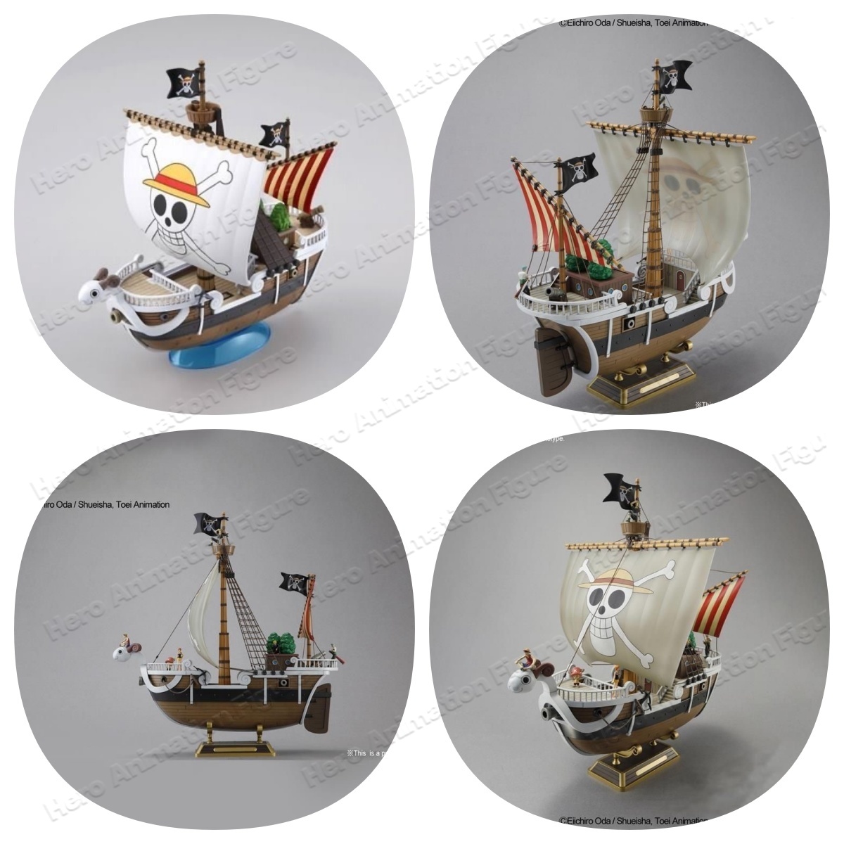 Model Kit One Piece Going Merry - [Stok Tersedia] Bandai Asli One Piece