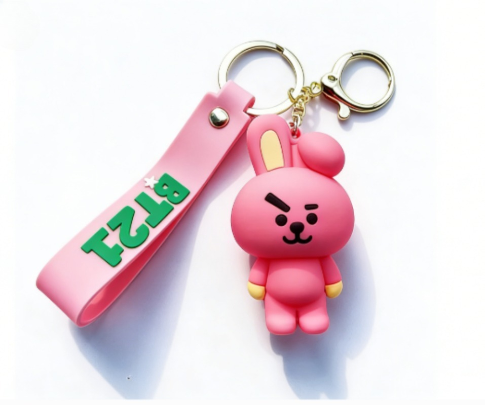 Model Kit New - Gantungan Kunci BT21 Koya RJ Shooky
