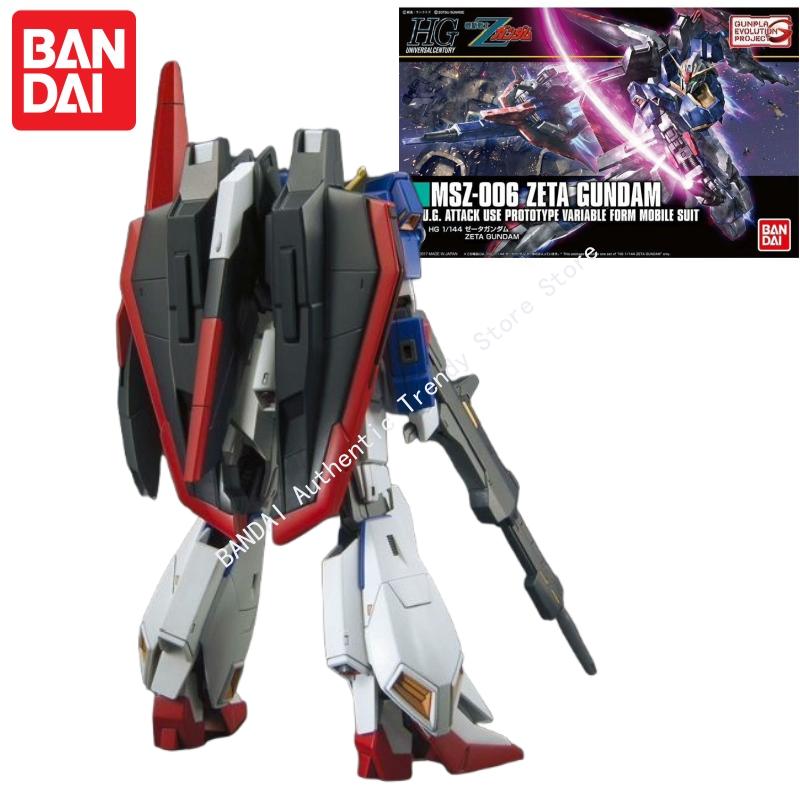 Model Kit Zeta Gundam - Kit Model Gundam Bandai Asli Hguc