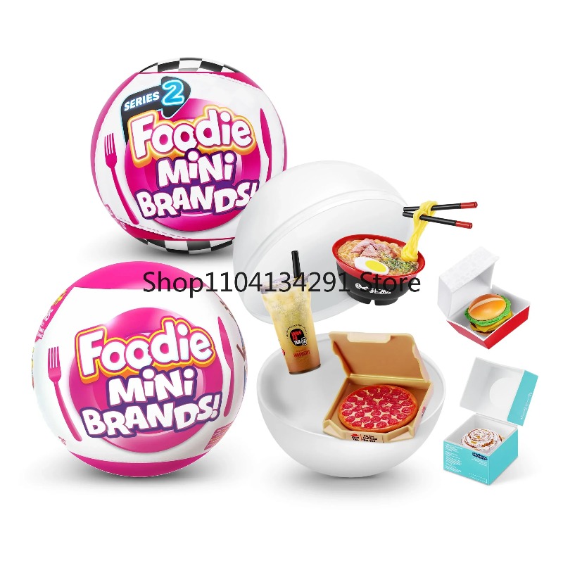 Model Kit Brand - ZURU Mini Brands Foodie Seri 1/Seri
