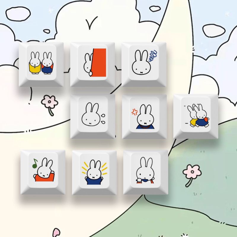 Keycap kelinci Miffy baru, kar - Model Kit New ulasan dan harga