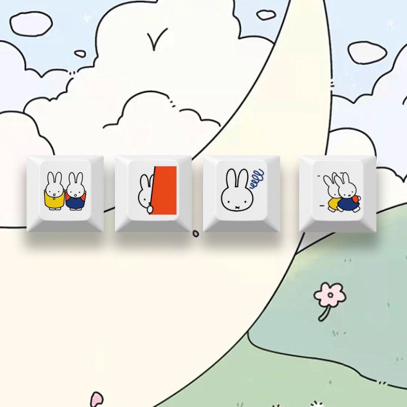 Keycap kelinci Miffy baru, kar - Model Kit New ulasan dan harga