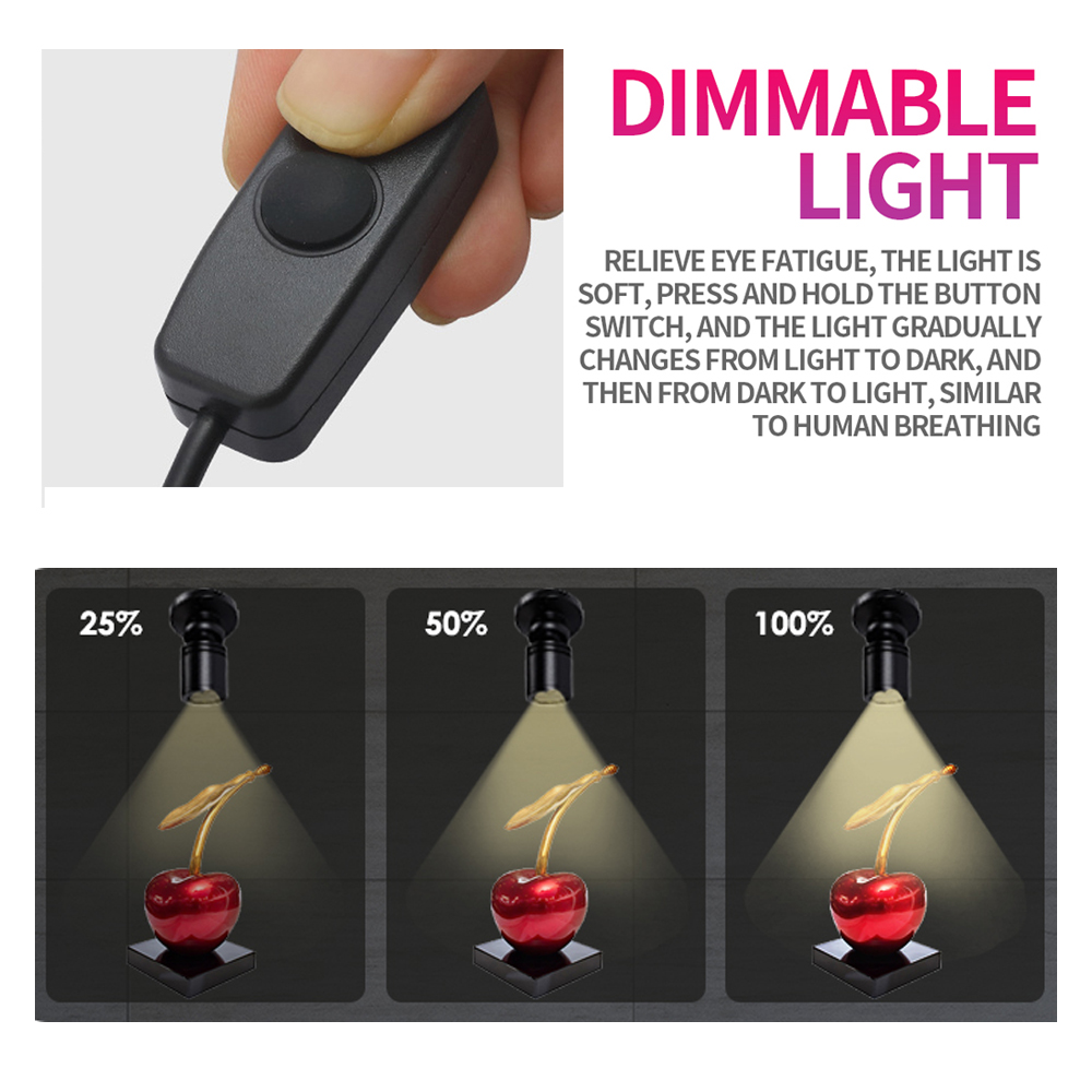 Lampu Sorot LED 1-6/10 yang Da - Model Kit Display Case ulasan dan harga