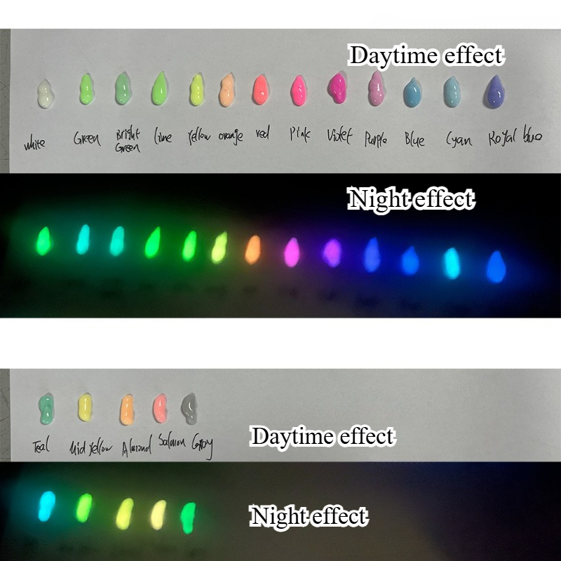 30ml 12/18 Warna Cat Bercahaya - Metallic Paint Set ulasan dan harga