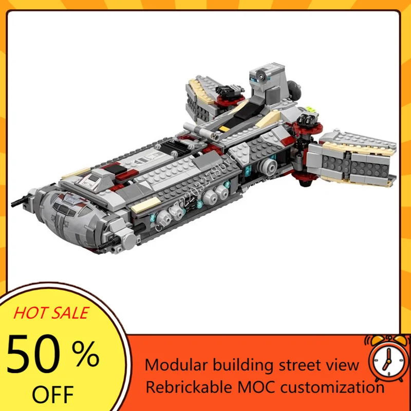 936PCS Rebel Combat Frigate Cr - Model Kit Ship ulasan dan harga
