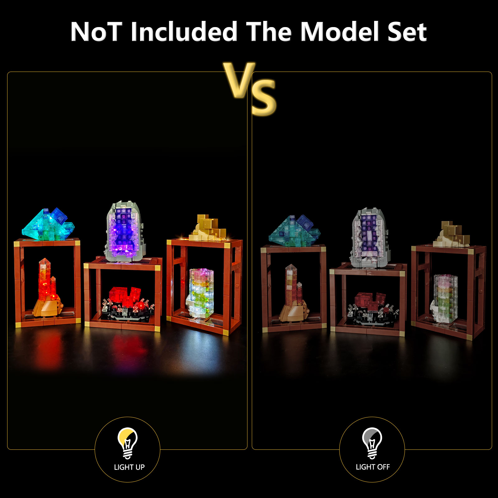 Kit Pencahayaan LED LYBMTWF Ko - Model Kit Centaur ulasan dan harga