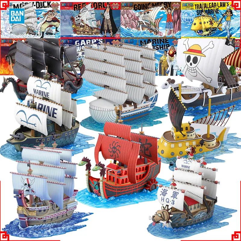Bandai One Piece Model Kit Kap - Model Kit One Piece Going Merry ulasan dan harga