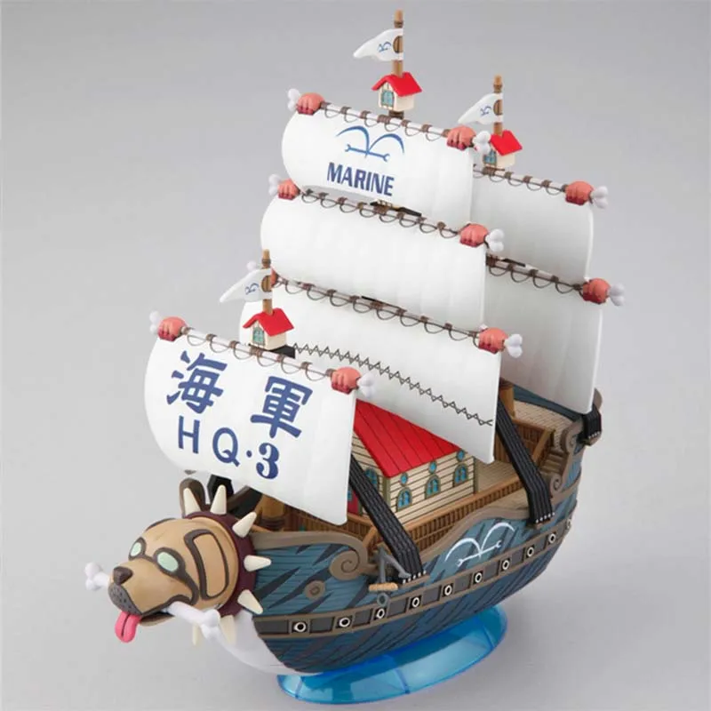 Bandai One Piece Model Kit Kap - Model Kit One Piece Going Merry ulasan dan harga