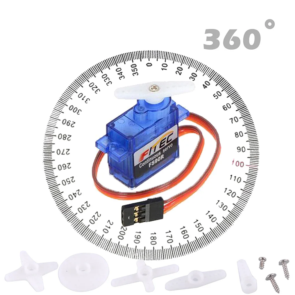 Feetech Mini FS90R mikro Servo - Model Kit Ship ulasan dan harga