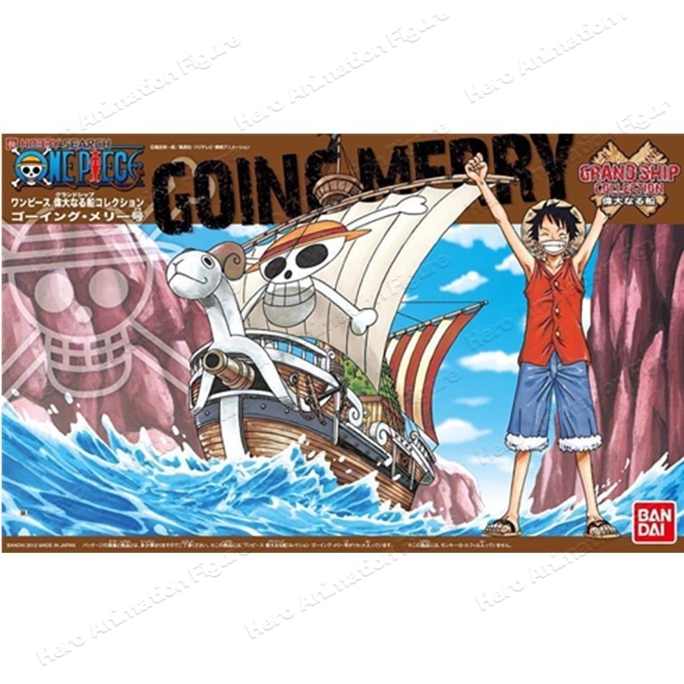 [Stok Tersedia] Bandai Asli On - Model Kit One Piece Going Merry ulasan dan harga