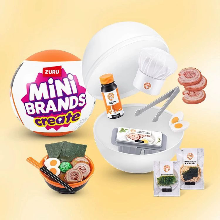 5x Bola Kejutan Mini Brands Cr - Model Kit Brand ulasan dan harga