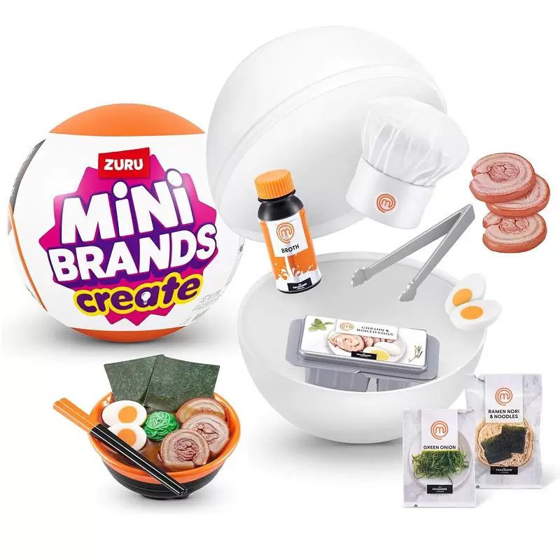 5x Bola Kejutan Mini Brands Cr - Model Kit Brand ulasan dan harga