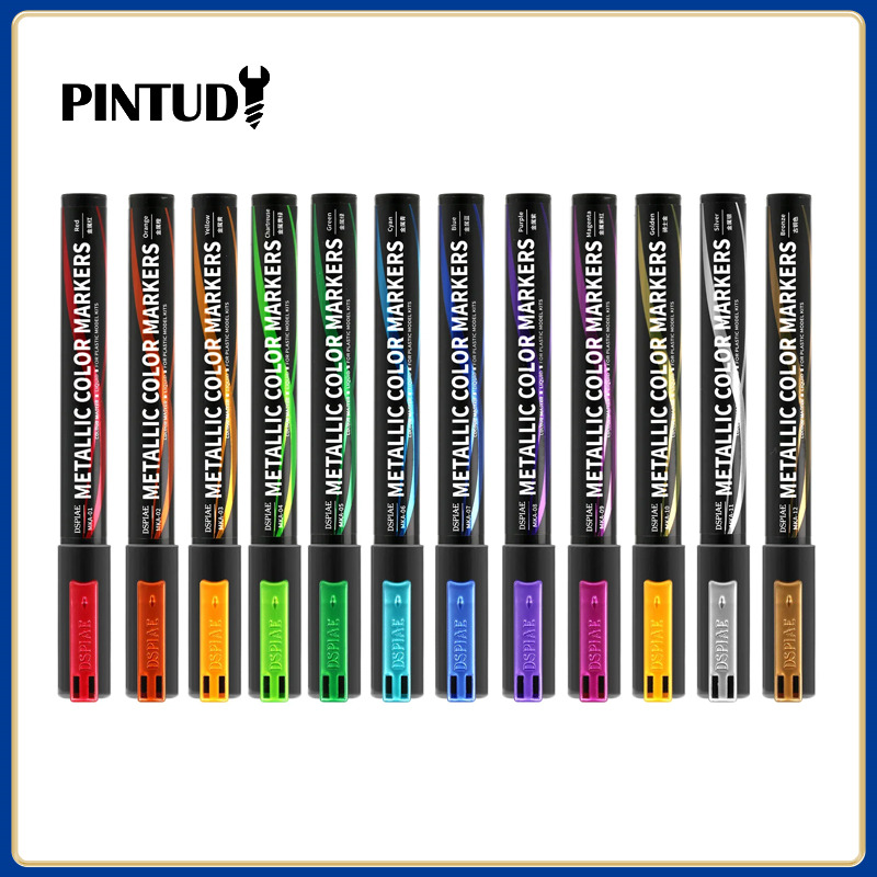 【2026 Baru】DSPIAE MKA 12 Warna - Metallic Paint Set ulasan dan harga