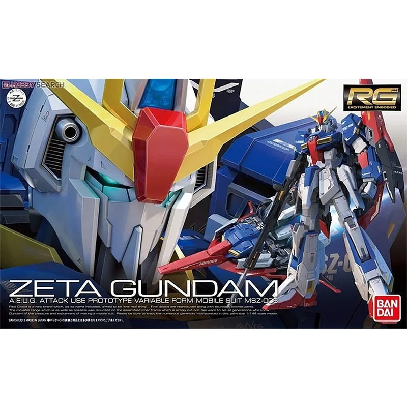 Bandai Gundam Kit Model Anime  - Model Kit Zeta Gundam ulasan dan harga