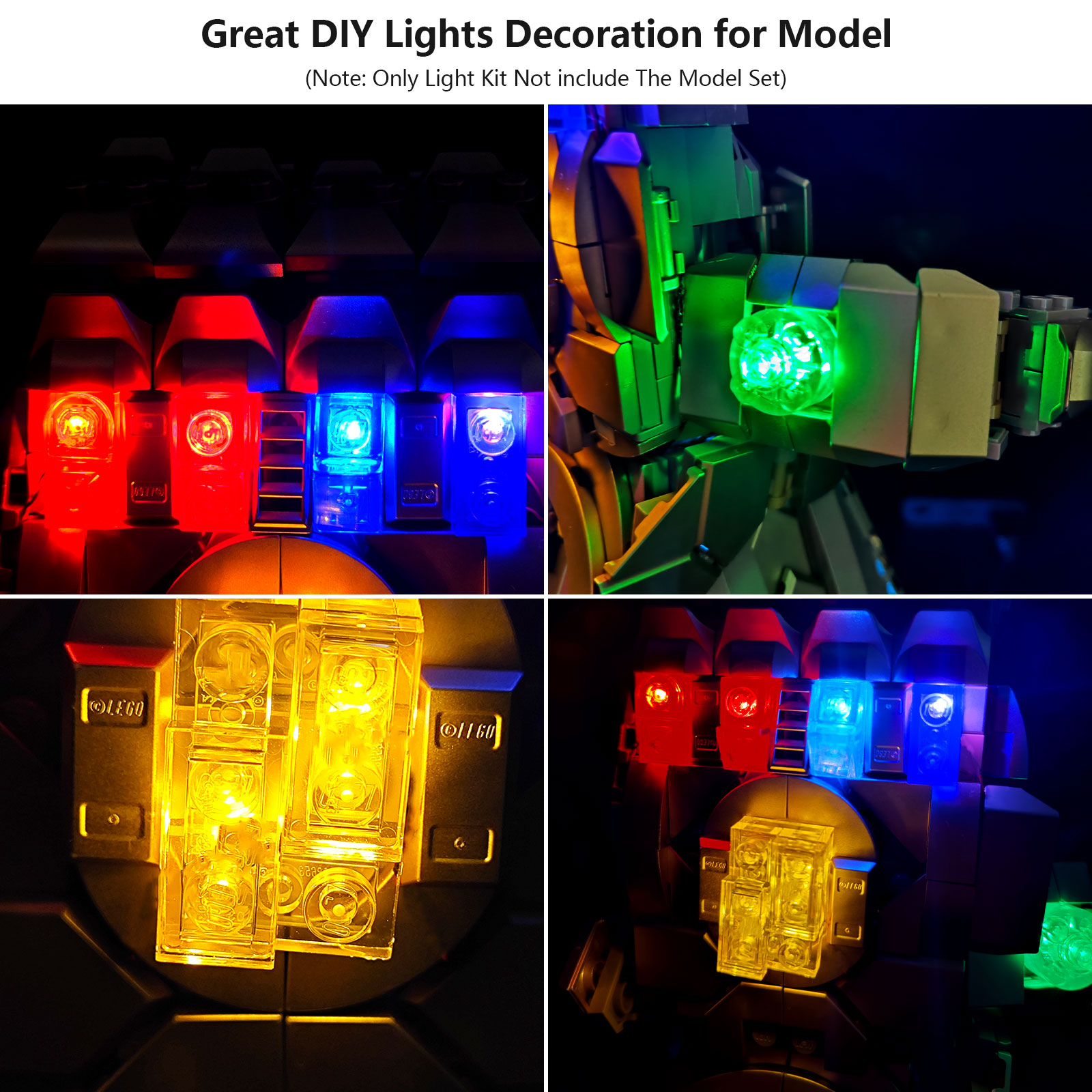 Kit Lampu LED LYBMTWF Kompatib - Model Kit Walmart ulasan dan harga