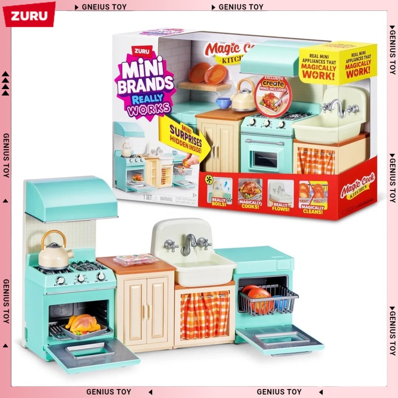 Zuru Mini Brands Magic Cook Ki - Model Kit Brand ulasan dan harga
