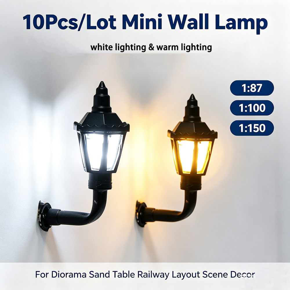 10 Buah Lampu Dinding Mini Ska - Model Kit Wall E ulasan dan harga