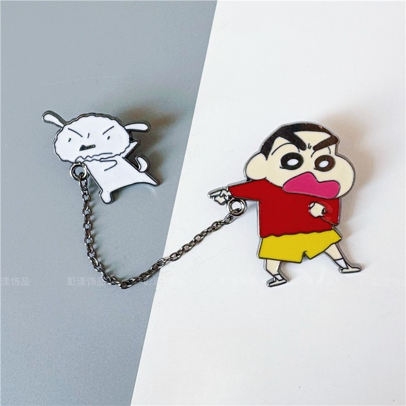 Lencana Pochi Crayon Shin-chan - Model Kit New ulasan dan harga
