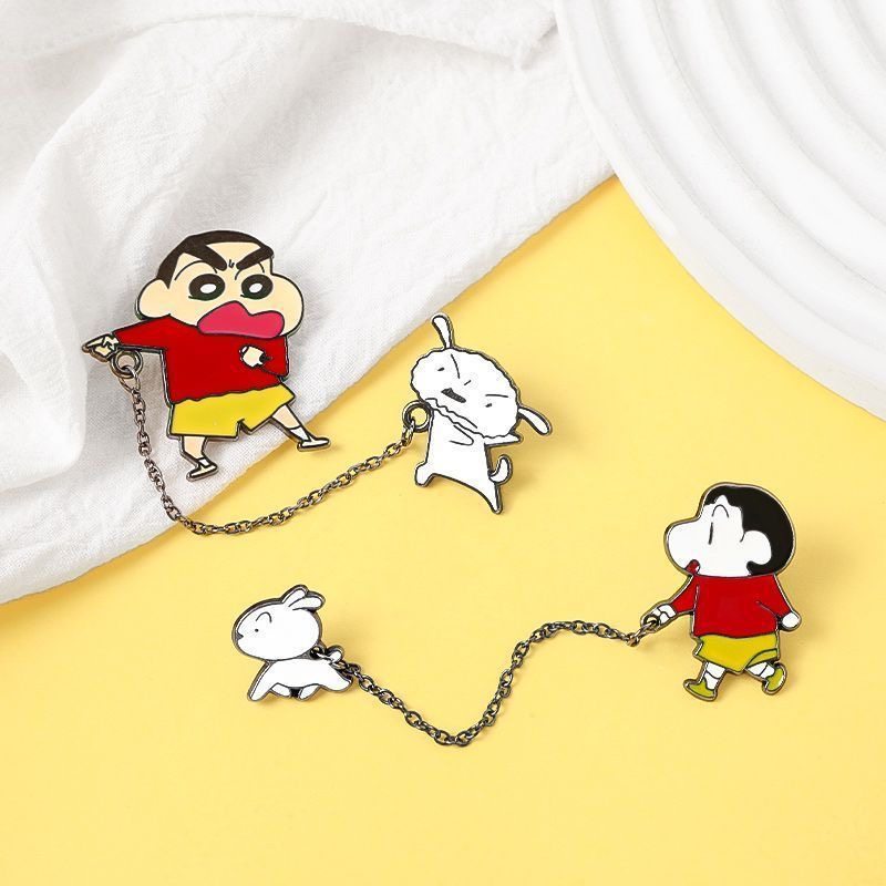 Lencana Pochi Crayon Shin-chan - Model Kit New ulasan dan harga