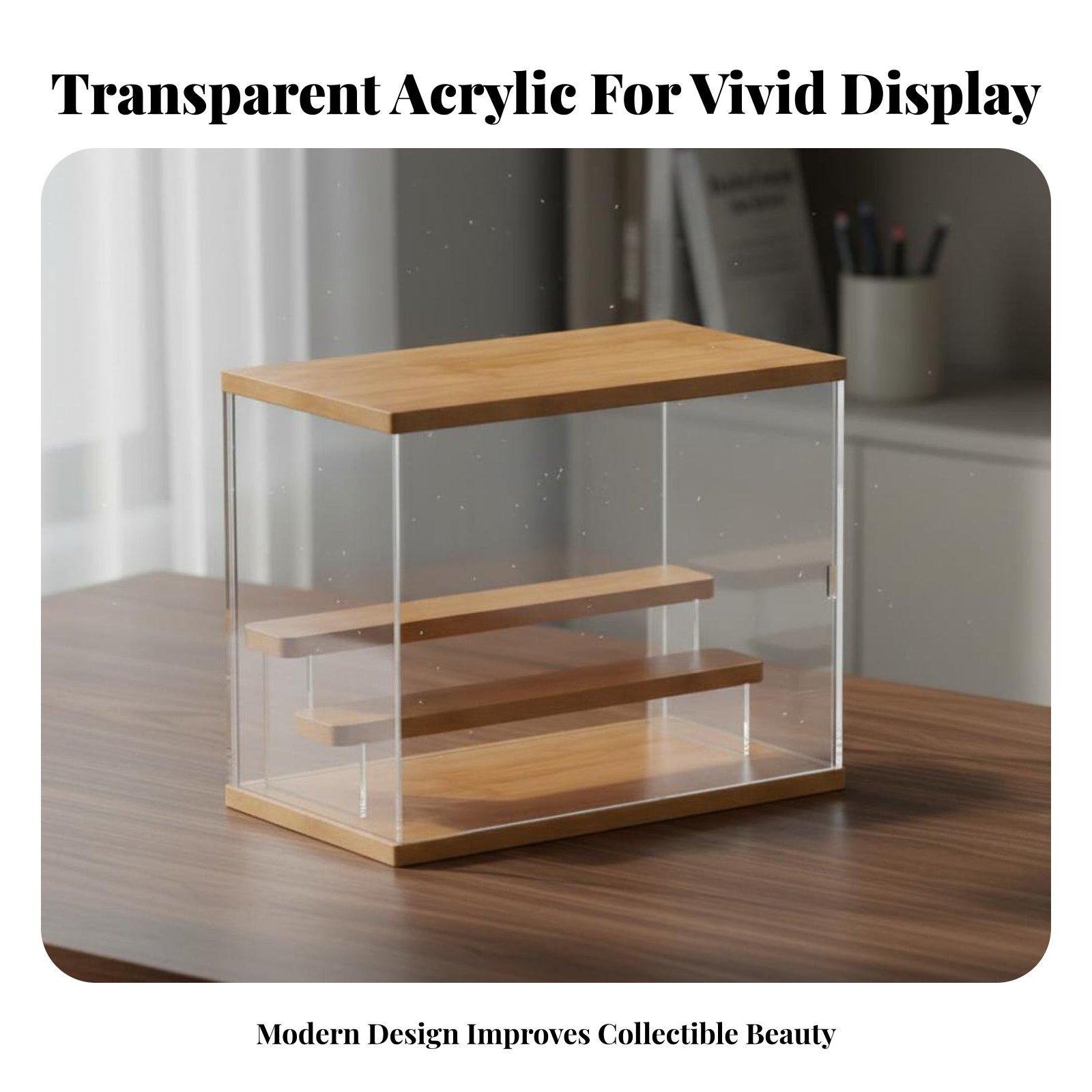Kotak Display Akrilik Transpar - Model Kit Display Case ulasan dan harga