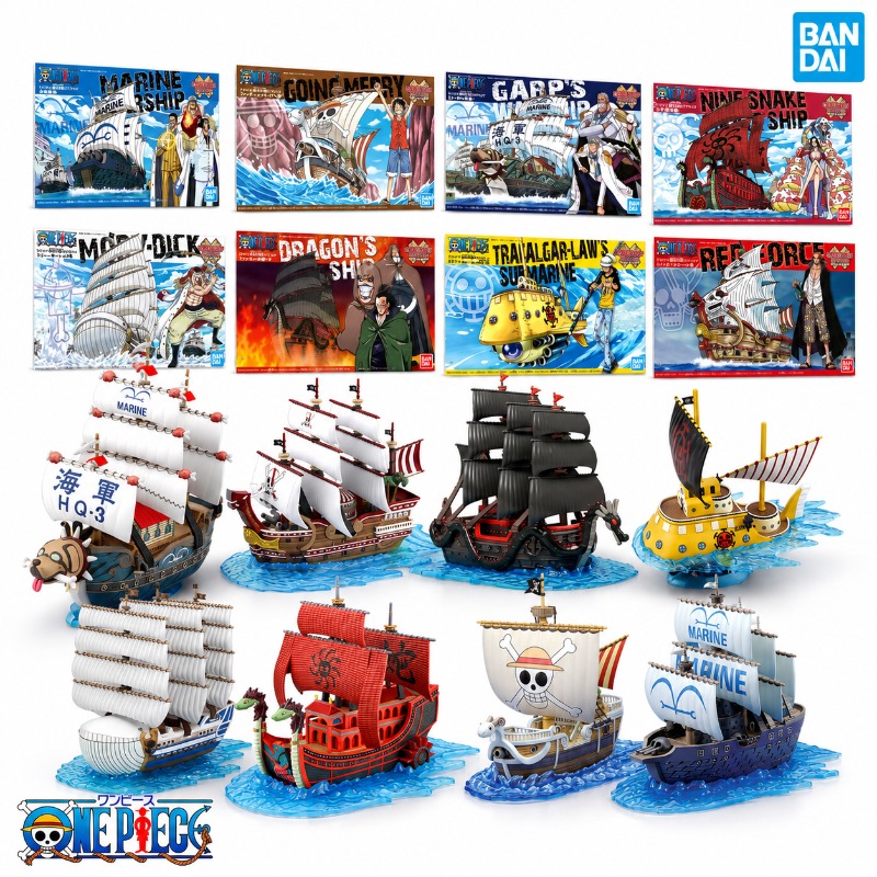 Bandai Asli One Piece Grand Sh - Model Kit One Piece Going Merry ulasan dan harga