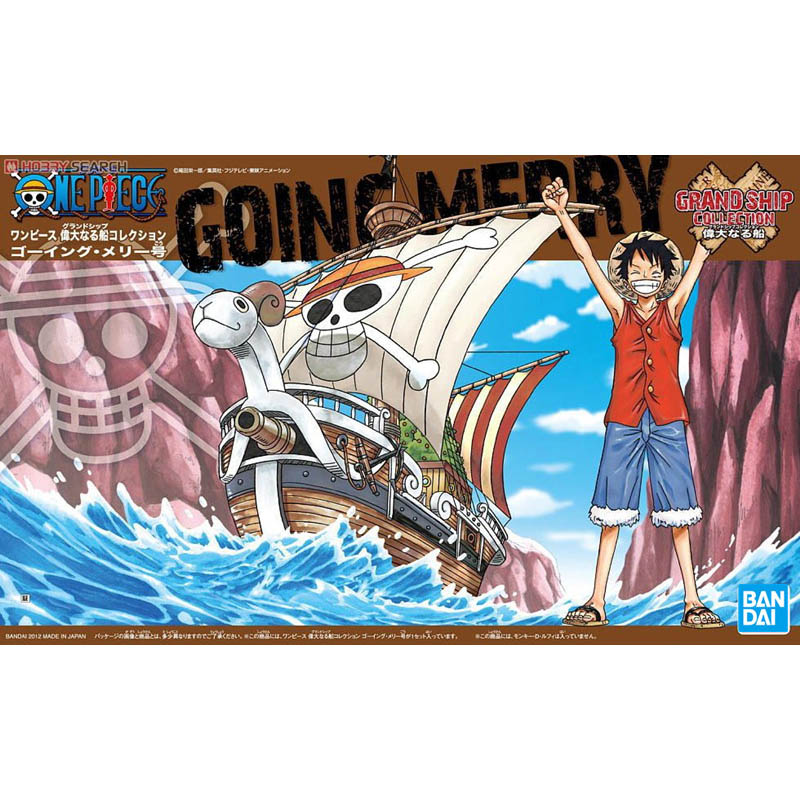 Bandai Asli One Piece Grand Sh - Model Kit One Piece Going Merry ulasan dan harga