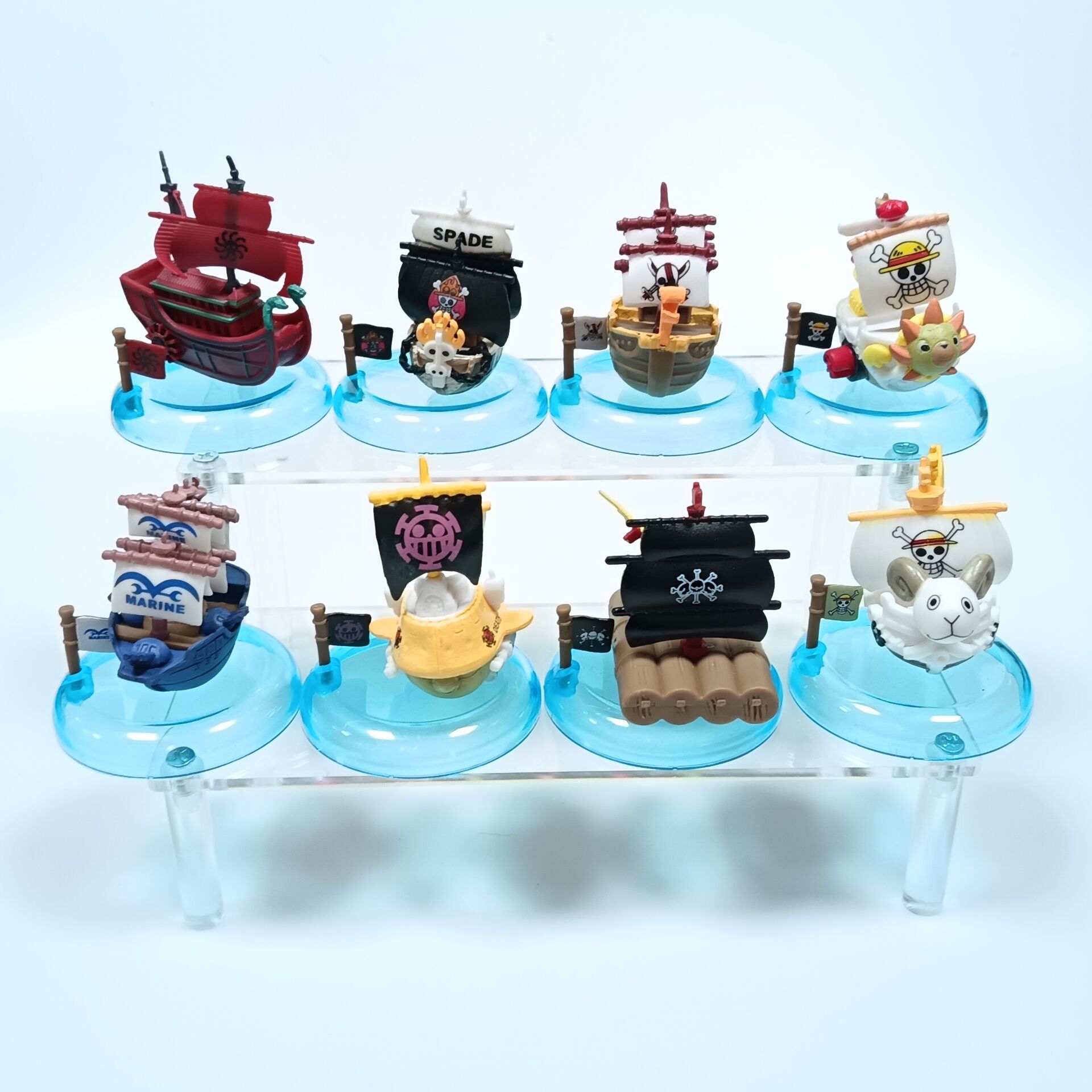 8 Kapal Bajak Laut Topi Jerami - Model Kit Ship ulasan dan harga