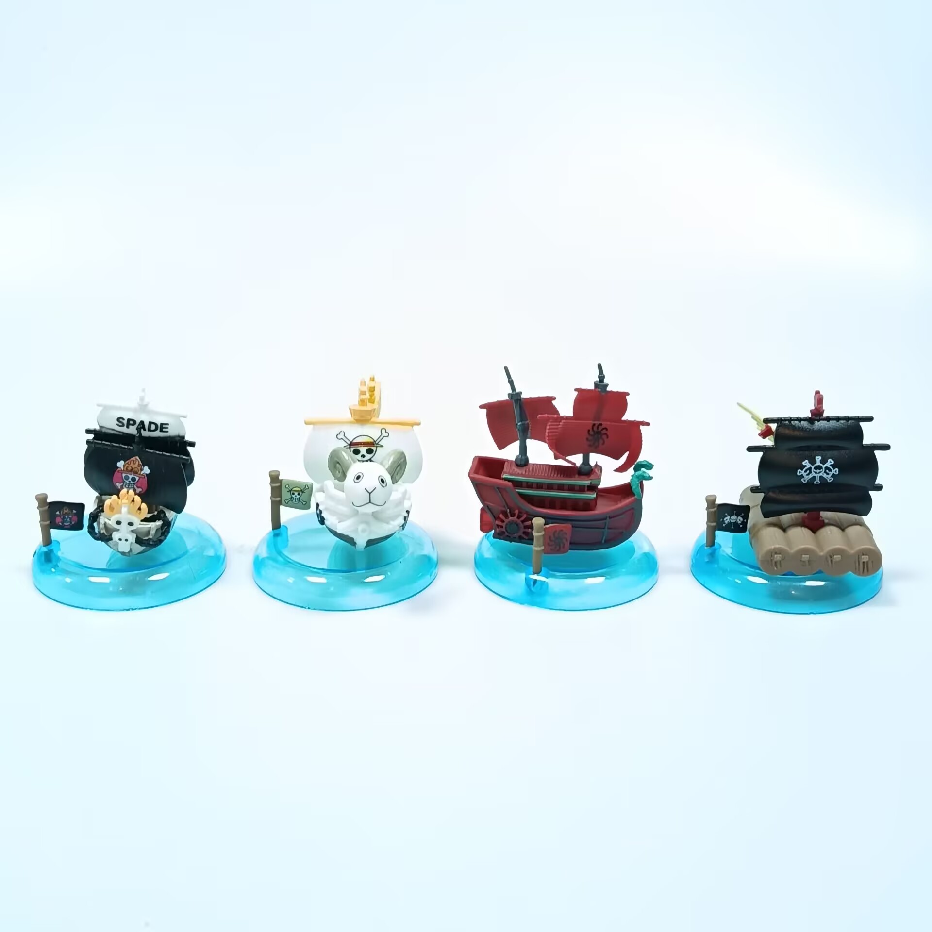 8 Kapal Bajak Laut Topi Jerami - Model Kit Ship ulasan dan harga