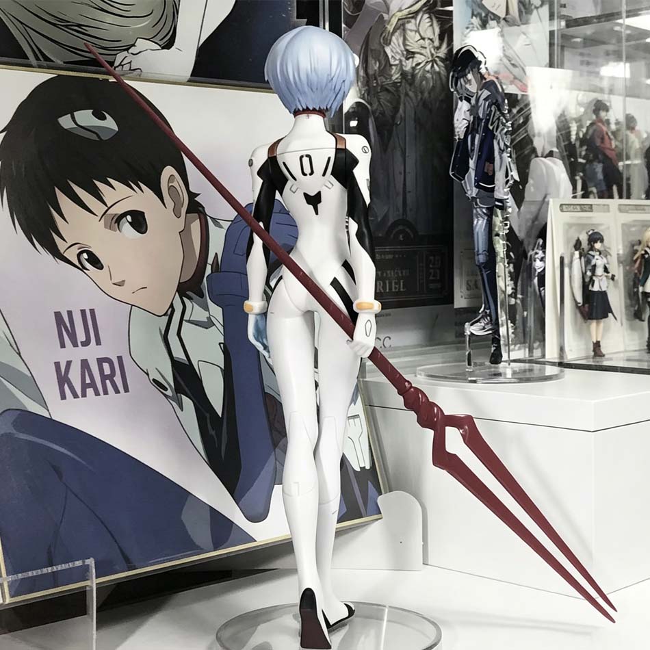 Figur Aksi Ayanami Rei yang Me - Model Kit Evangelion ulasan dan harga