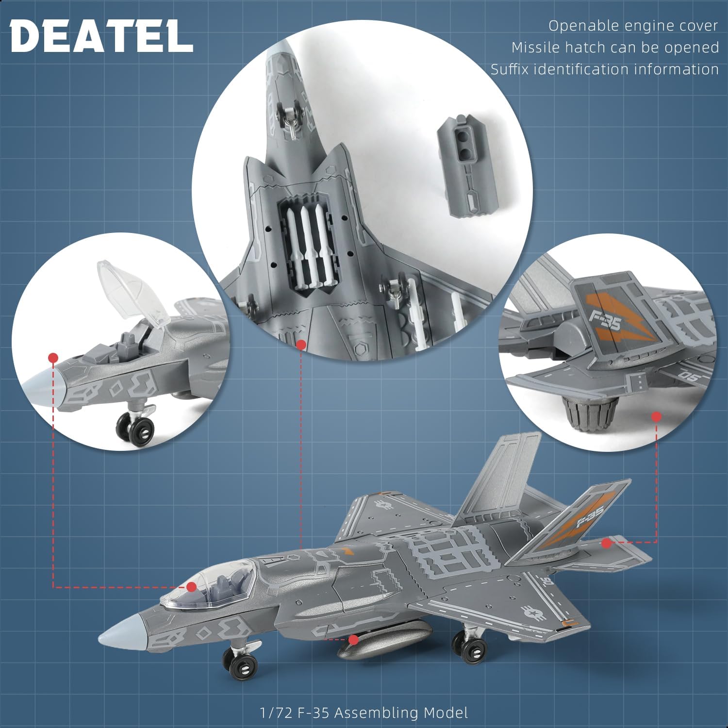 Kit Model Pesawat Tempur F-35  - Model Kit Centaur ulasan dan harga