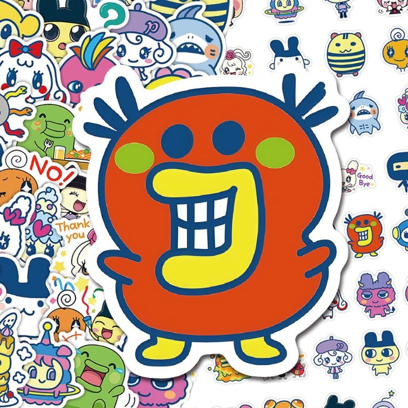 Stiker Grafiti Bandai Tamagotc - Model Kit New ulasan dan harga