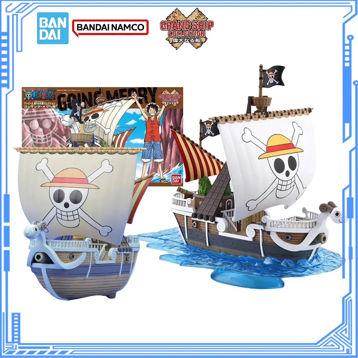 [Tersedia] Bandai Asli One Pie - Model Kit One Piece Going Merry ulasan dan harga