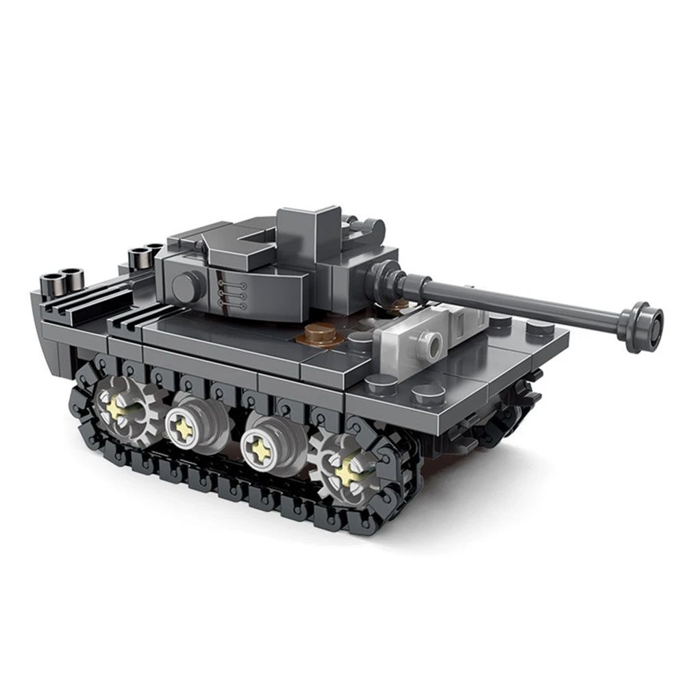 Model DIY Tank Berat King Tige - Model Kit Wall E ulasan dan harga