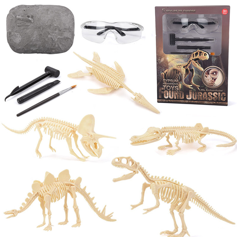 Kit Penggalian Fosil Dinosauru - Model Kit Girl ulasan dan harga