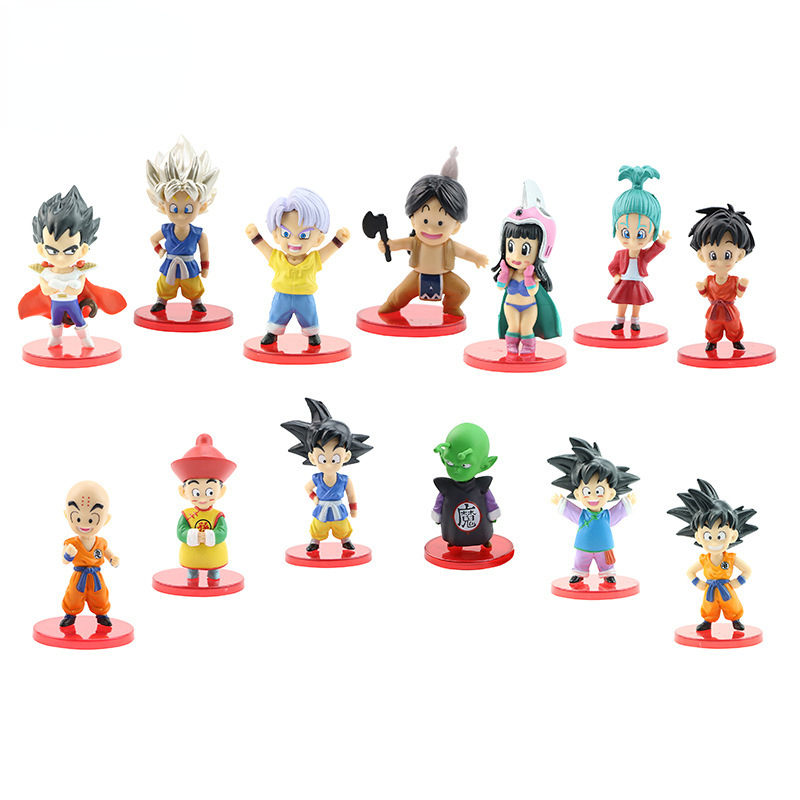 13 buah/lot tokoh aksi gambar  - Model Kit Vegito ulasan dan harga