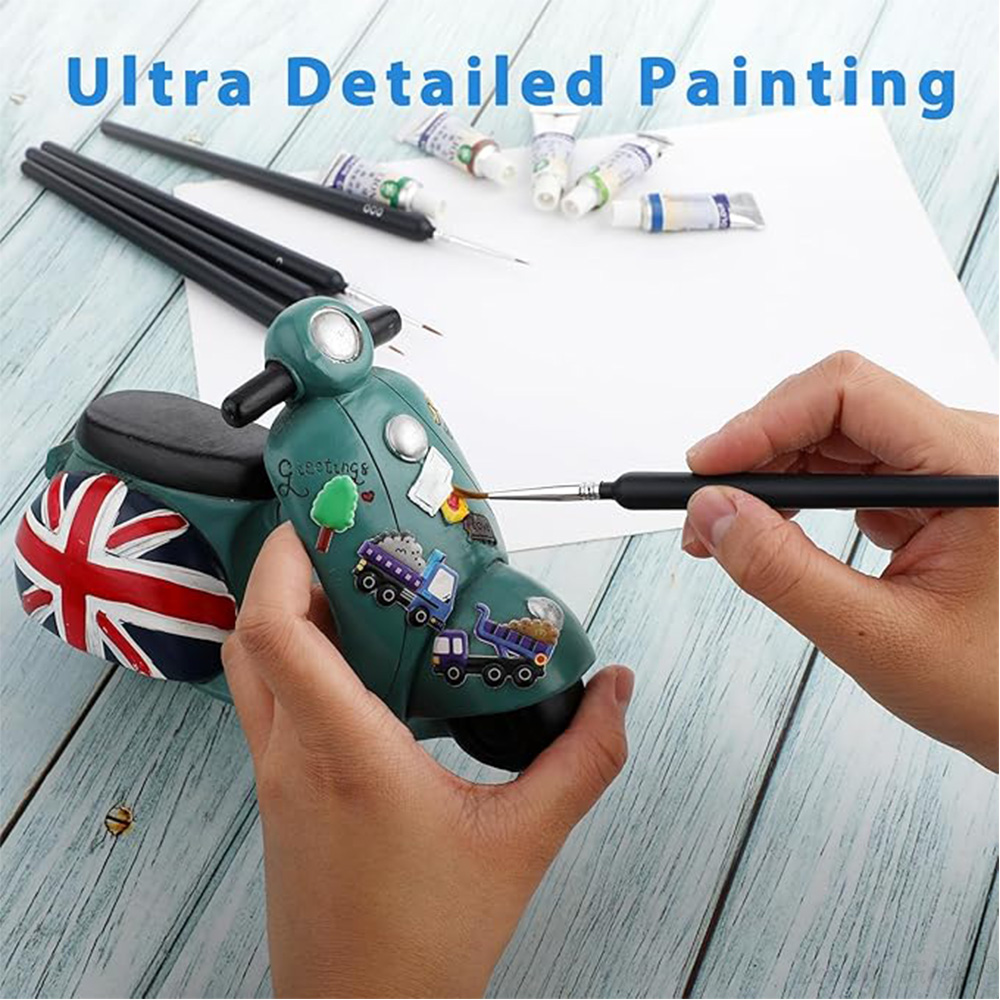 Set Kuas Cat 5/11 Buah, Kuas D - Metallic Paint Set ulasan dan harga
