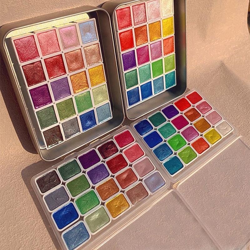 Cat Air Pearlescent Paints Por - Metallic Paint Set ulasan dan harga