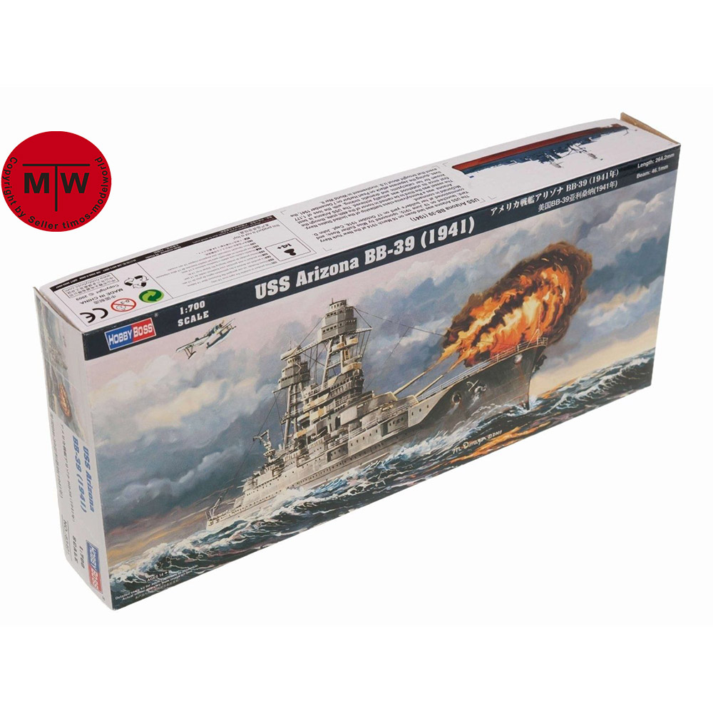 HobbyBoss 83401 1/700 skala US - Model Kit Uss Arizona ulasan dan harga