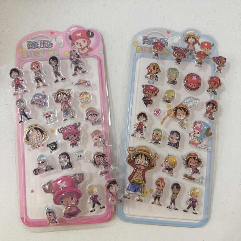 Stiker Relief 3D Kartun One Pi - Model Kit Girl ulasan dan harga