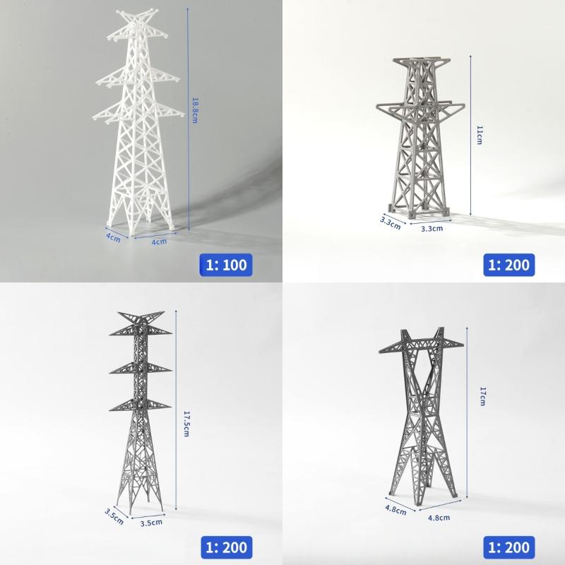 Menara Listrik Mini ABS Model  - Model Kit Jms ulasan dan harga
