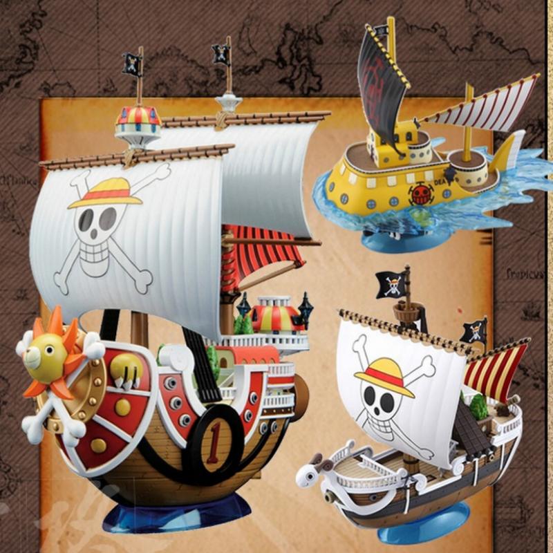 One Piece Bandai Thousand Sunn - Model Kit One Piece Going Merry ulasan dan harga