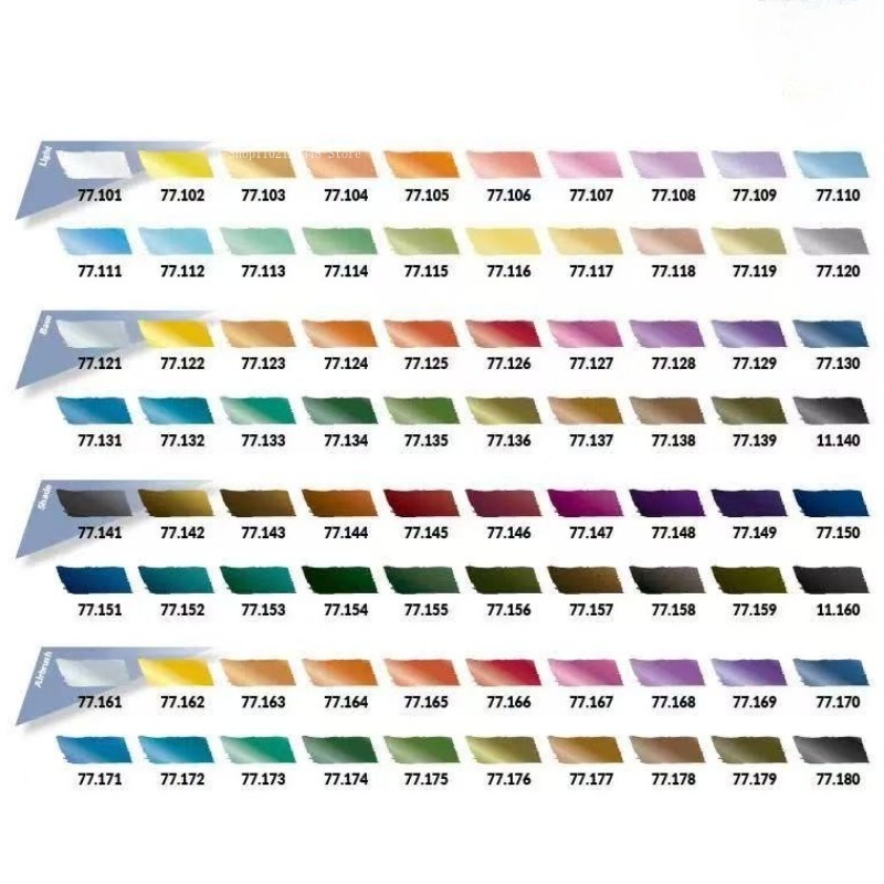 Cat Air Berbasis Air Set 4 War - Metallic Paint Set ulasan dan harga