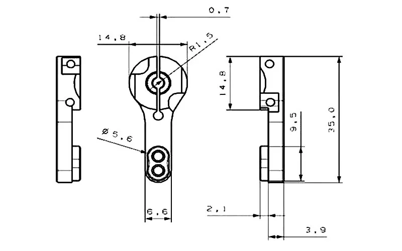 NEEBRC 25T RC Servo Horn Alumi - Model Kit Ship ulasan dan harga